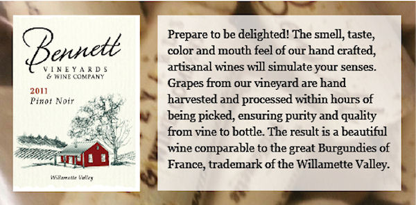 Bennett Vineyards & Wine Co.