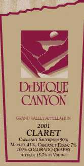 De Beque Canyon Winery