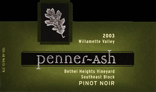 PENNER-ASH BETHEL HEIGHTS VINEYARD PINOT NOIR