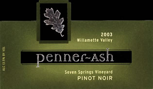 PENNER-ASH SEVEN SPRINGS VINEYARD PINOT NOIR