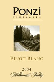 Ponzi Pinot Blanc