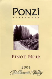 Ponzi Pinot Noir Willamette Valley