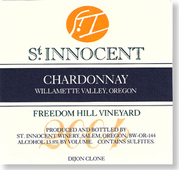 Chardonnay, Freedom Hill, Dijon clone