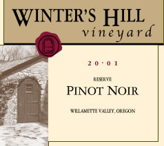 Winter’s Hill Vineyard Reserve Pinot Noir