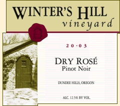 Winter’s Hill Vineyard Dry Rosé