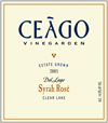 Ceago "Del Lago" Syrah Rose