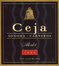 Ceja Sonoma Carneros Merlot