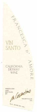 Francesca d’Amore Vin Santo