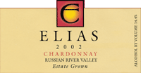 Elias Chardonnay - Russian River Valley