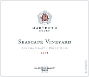 Hartford Court Pinot Noir Seascape Vineyard