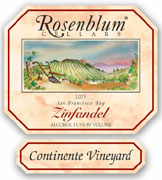 Continente Vineyard Zinfandel