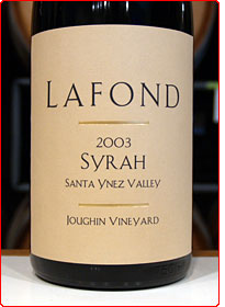 Joughin Vineyard Syrah