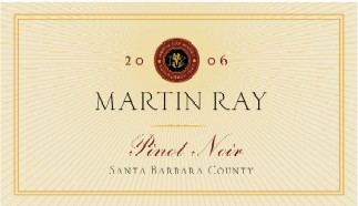 Martin Ray Santa Barbara County Pinot Noir
