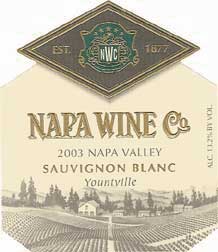 Napa Wine Company, Sauvignon Blanc, Yountville, Napa Valley