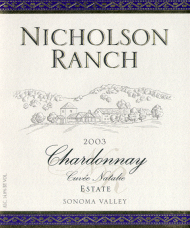 Reserve Chardonnay "Cuvée Natalie" Sonoma Valley Estate