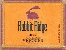 Rabbit Ridge Paso Robles Westside Viognier