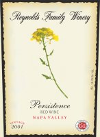 Reynolds Family Winery Persistence Red Wine