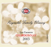 Reynolds Family Winery Los Carneros Chardonnay