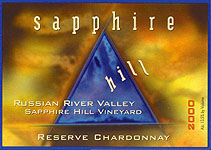 Sapphire Hill Reserve Chardonnay