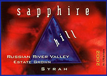 Sapphire Hill Syrah