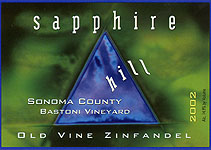 Sapphire Hill Zinfandel