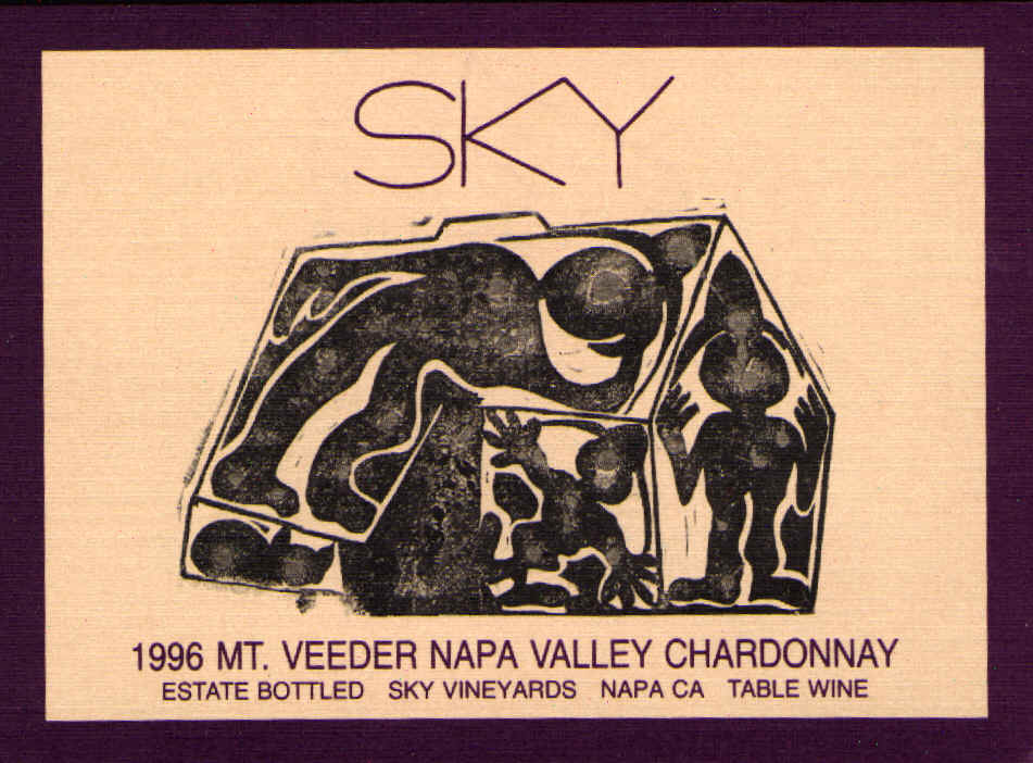 1996 Sky Chardonnay