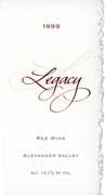 Stonestreet Legacy Meritage Red