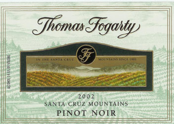 Santa Cruz Mountains Pinot Noir