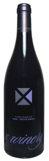 X Winery Paso Robles Petite Sirah