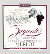 Santa Cruz Mountains Estate Merlot