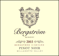 Bergström Vineyard Pinot Noir