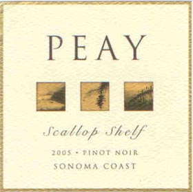 Scallop Shelf Estate Pinot noir, Sonoma Coast