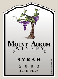 Fair Play Syrah