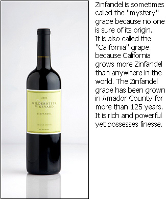 Amador Zinfandel