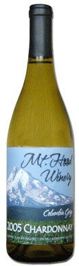 Mt Hood Winery's Chardonnay