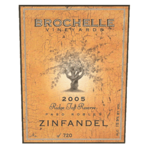 Brochelle Ridge Top Reserve Zinfandel