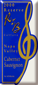 R&B Cellars Napa Valley Cabernet Sauvignon Reserve