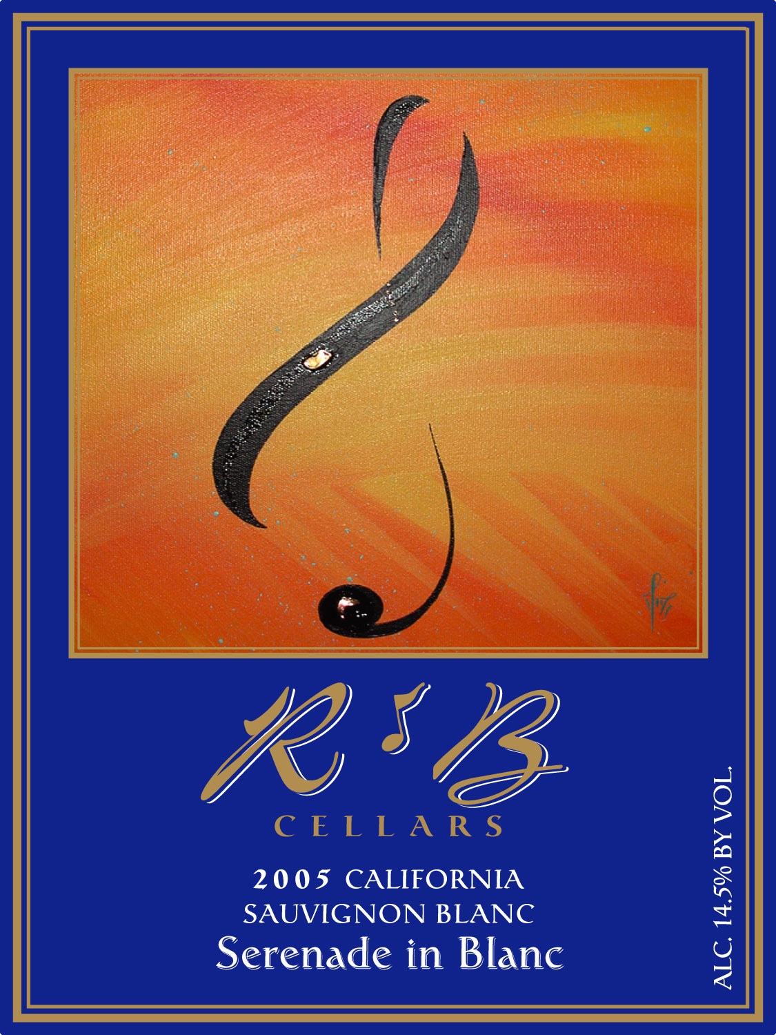 R&B Cellars Serenade in Blanc Sauvignon Blanc