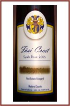 Fäsi Crest Syrah Rosé