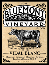 Vidal Blanc - "The Cow"