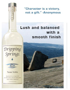Dripping Springs Vodka