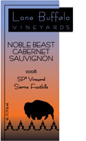 NOBLE BEAST CABERNET SAUVINGNON