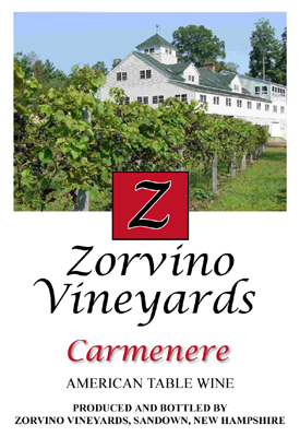Zorvino Vineyards Carmenere