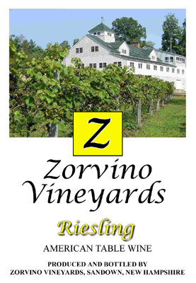 Zorvino Vineyards Riesling