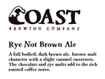 Rye Knot Brown Ale™