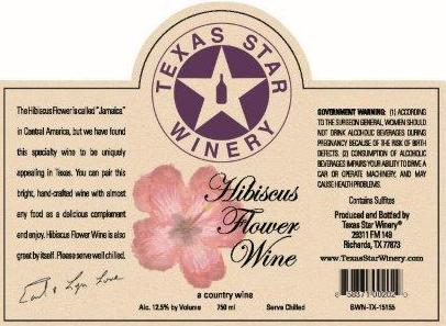 Hibiscus Flower Wine