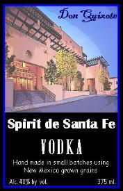 Spirit of Santa Fe Vodka