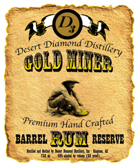 Gold Miner Barrel Reserve Rum