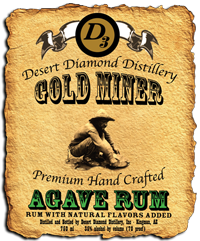 Gold Miner Agave Rum